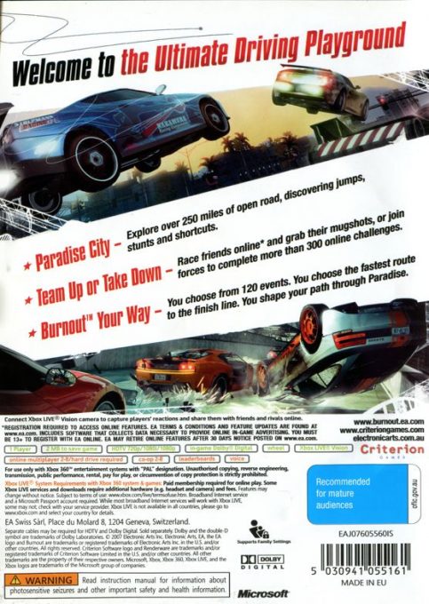 Burnout Paradise dos