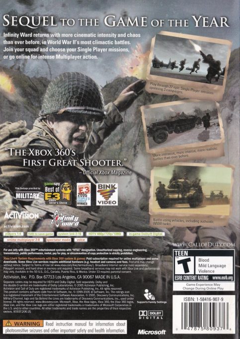 Call Of Duty 2 dos