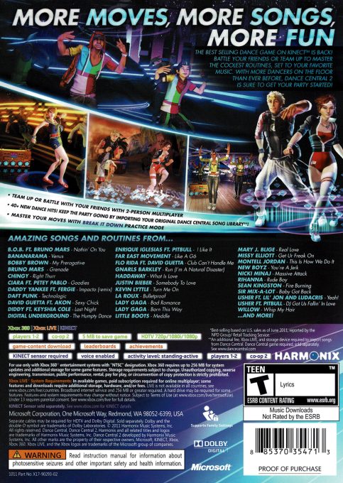 Dance Central 2 - Dos