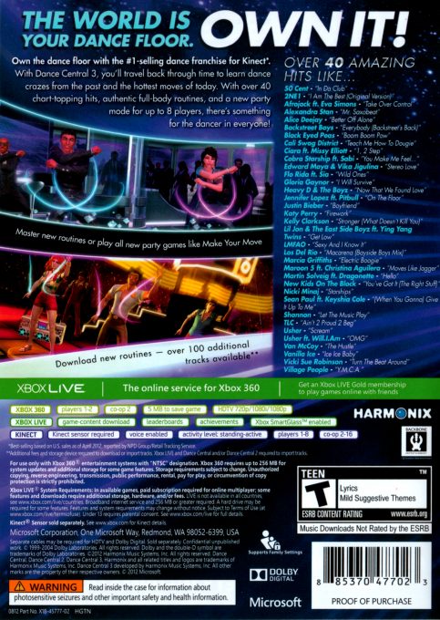 Dance Central 3 - Dos