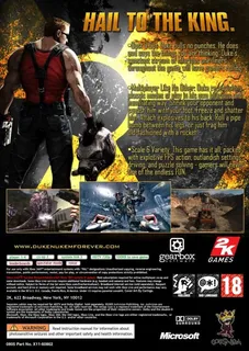 Duke Nukem Forever - Dos