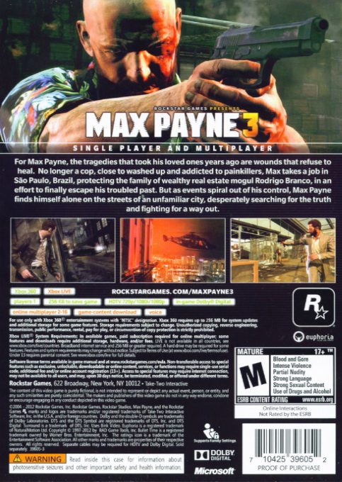 Max Payne 3 dos