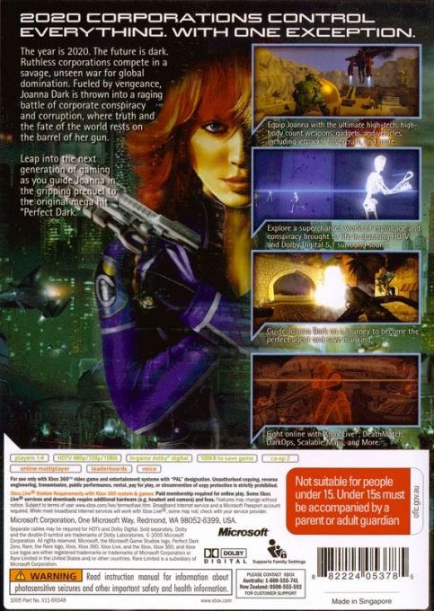 Perfect Dark Zero - Dos