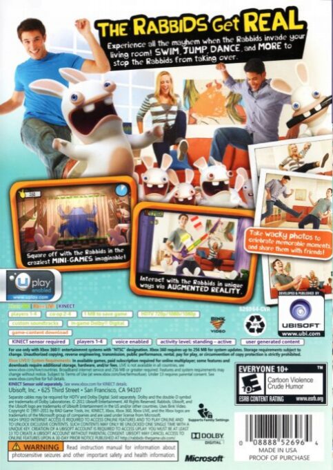 Rabbids - Alive & Kicking dos