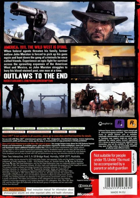 Red Dead Redemption - Dos