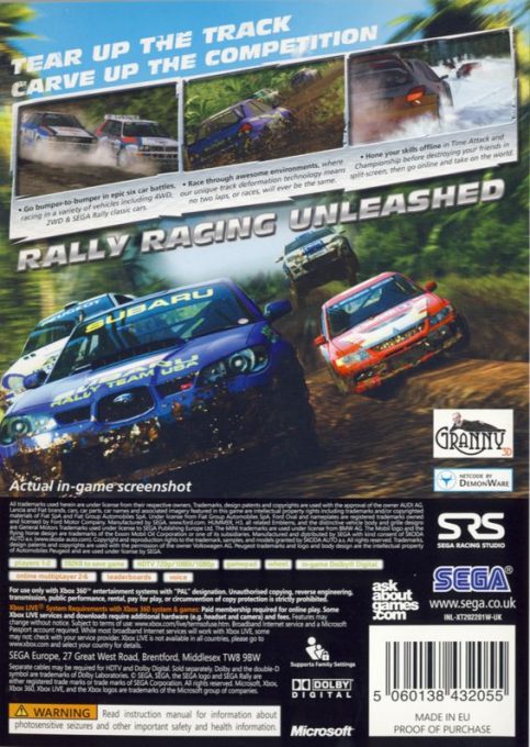 Sega Rally Revo - Dos