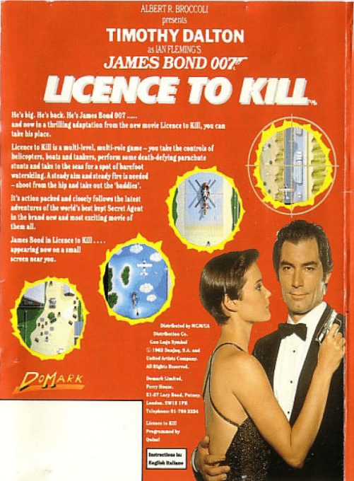 007 - Licence To Kill - Dos