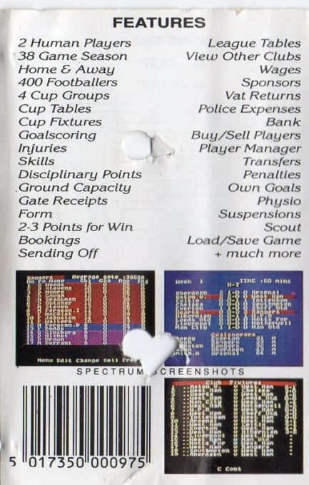 2 Player Soccer Squad - Dos