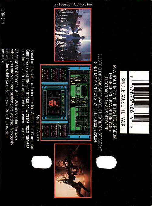 Aliens - The Computer Game - Dos