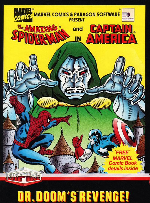 The Amazing Spider-man And Captain America In Dr. Doom's Revenge!