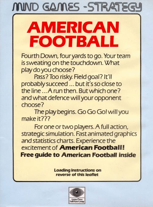 American Football - Dos