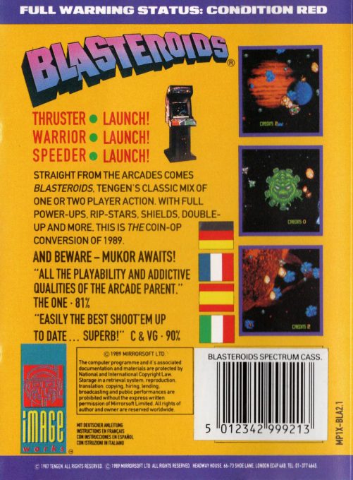Asteroids - Dos