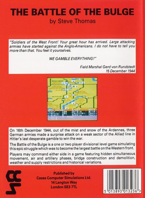 Battle of the Bulge dos