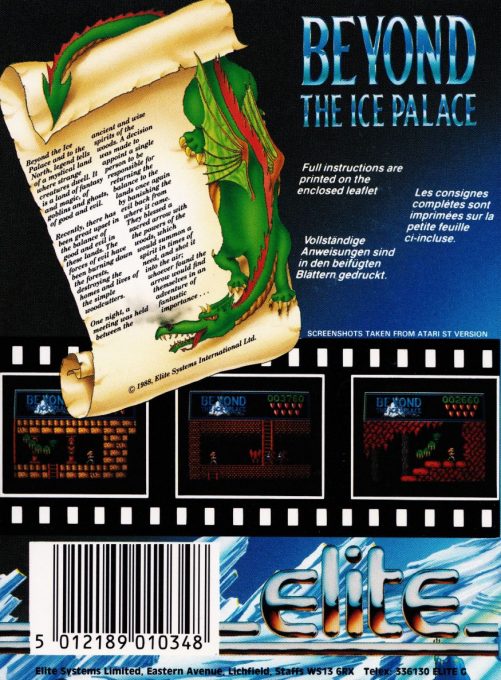 Beyond The Ice Palace - Dos