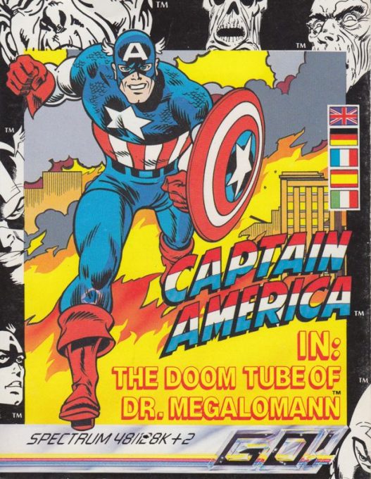 Captain America in - The Doom Tube of Dr. Megalomann
