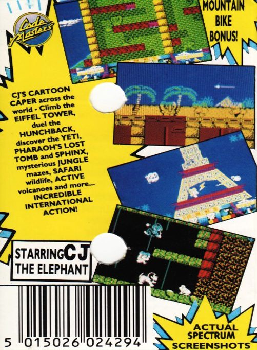 CJ's Elephant Antics - Dos