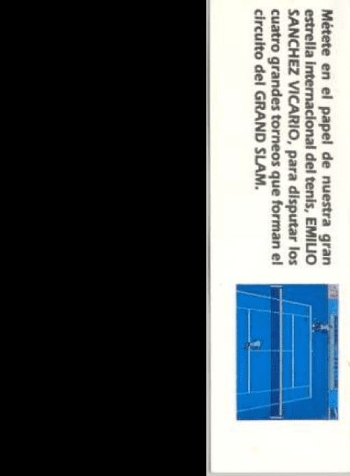 Emilio Sanchez Vicario Grand Slam dos