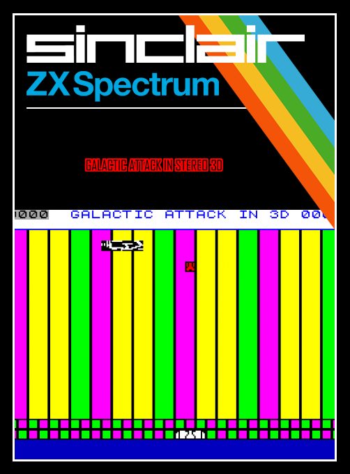 Galactic Attack In Stereo 3d