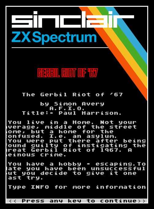 The Gerbil Riot of '67