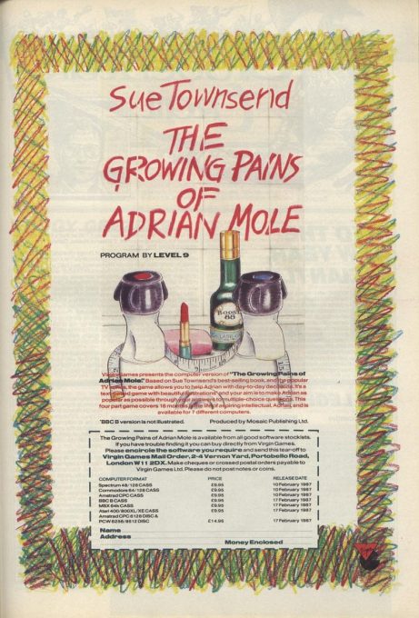 The Growing Pains Of Adrian Mole dos