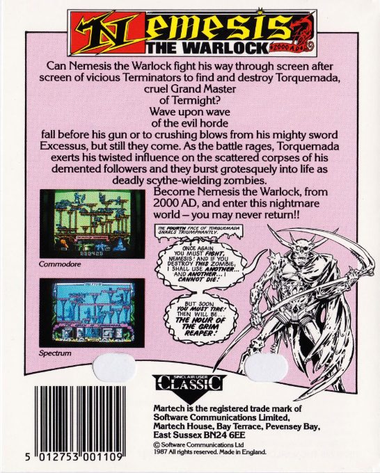 Nemesis The Warlock dos