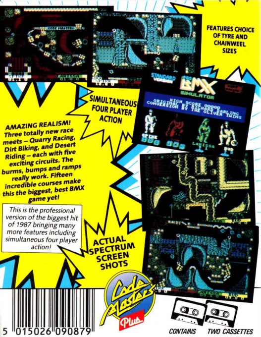 Professional Bmx Simulator dos