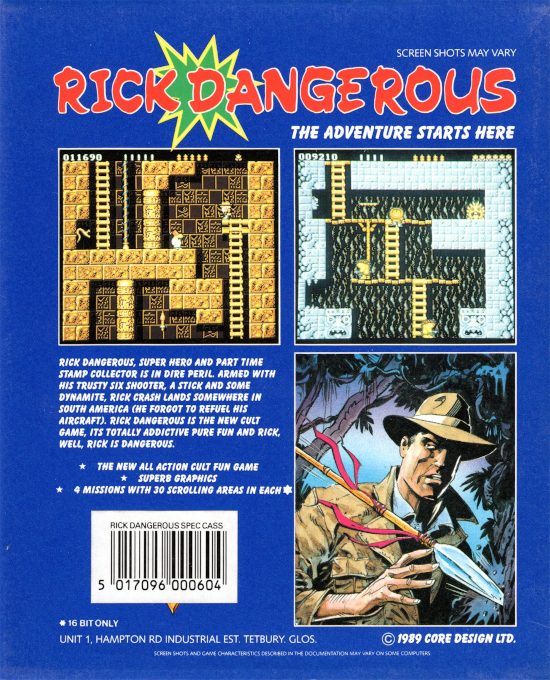 Rick Dangerous dos