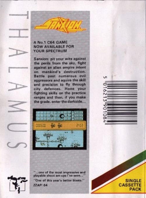 Sanxion - The Spectrum Remix dos