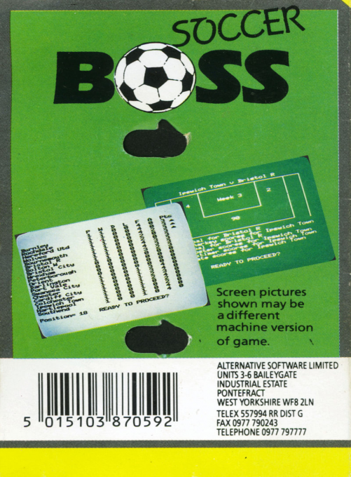Soccer Boss dos