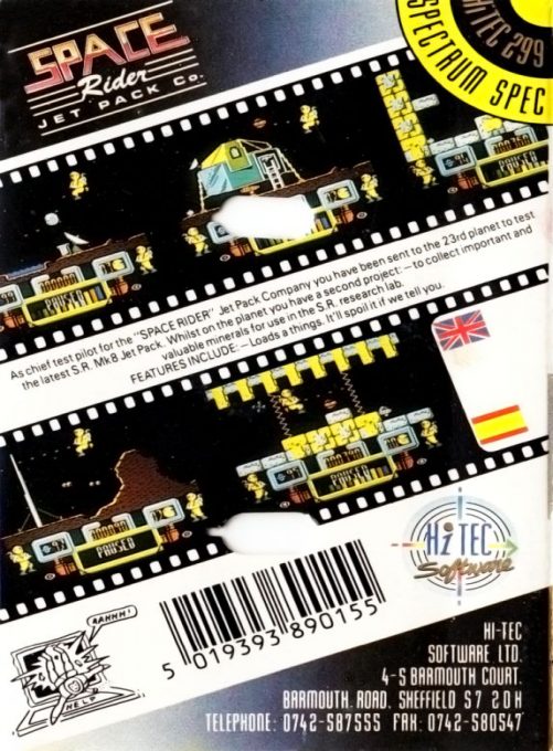 Space Rider Jet Pack Co dos