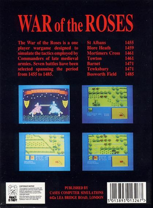 The War of the Roses dos