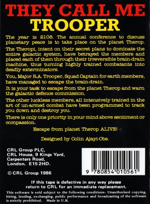 They Call Me Trooper dos