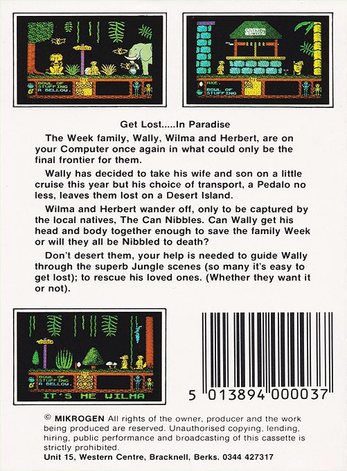 Three Weeks In Paradise dos