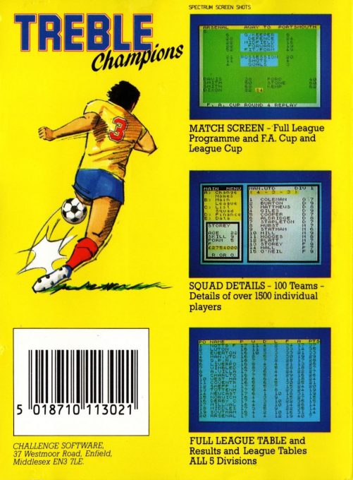 Treble Champions dos