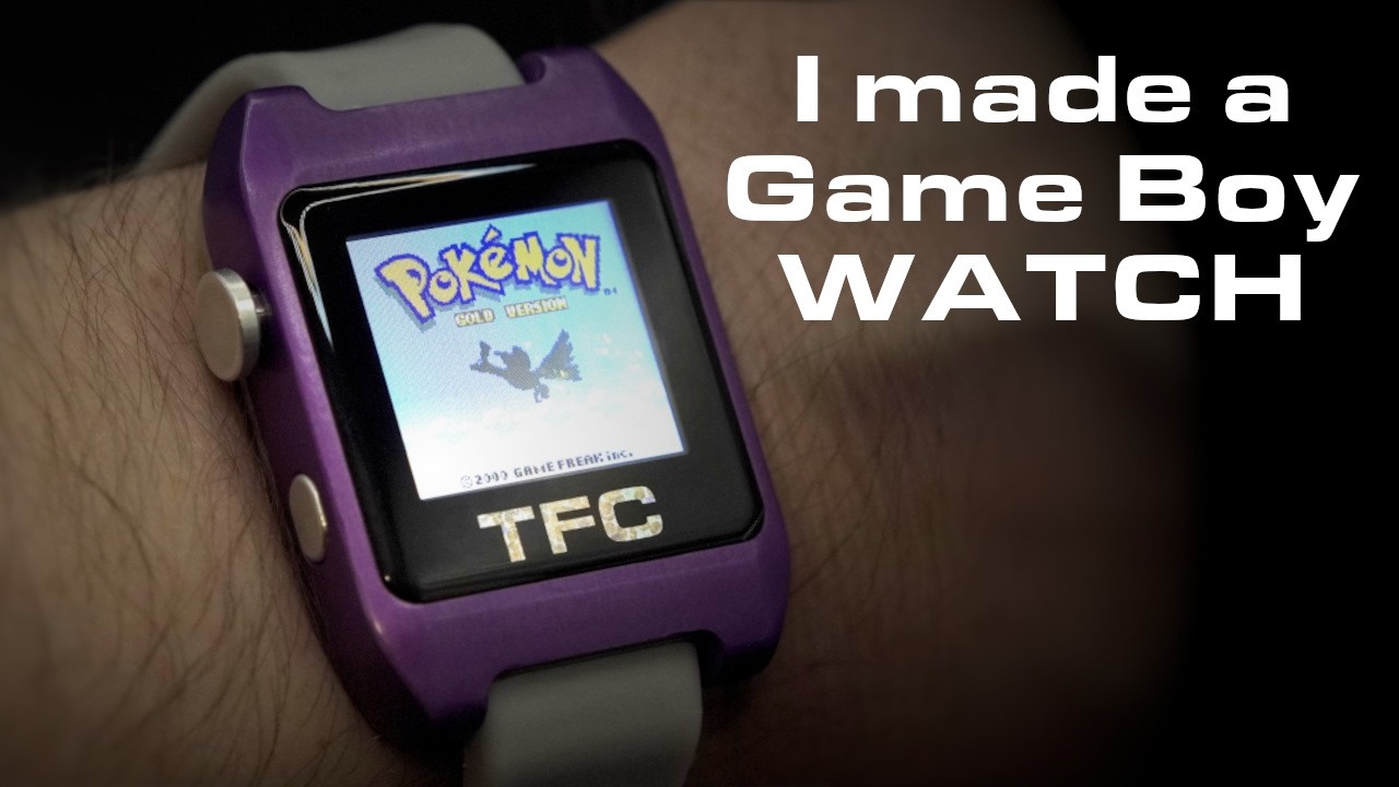 Time Frog Color : une vraie Game Boy Color en montre-bracelet, sans émulation
