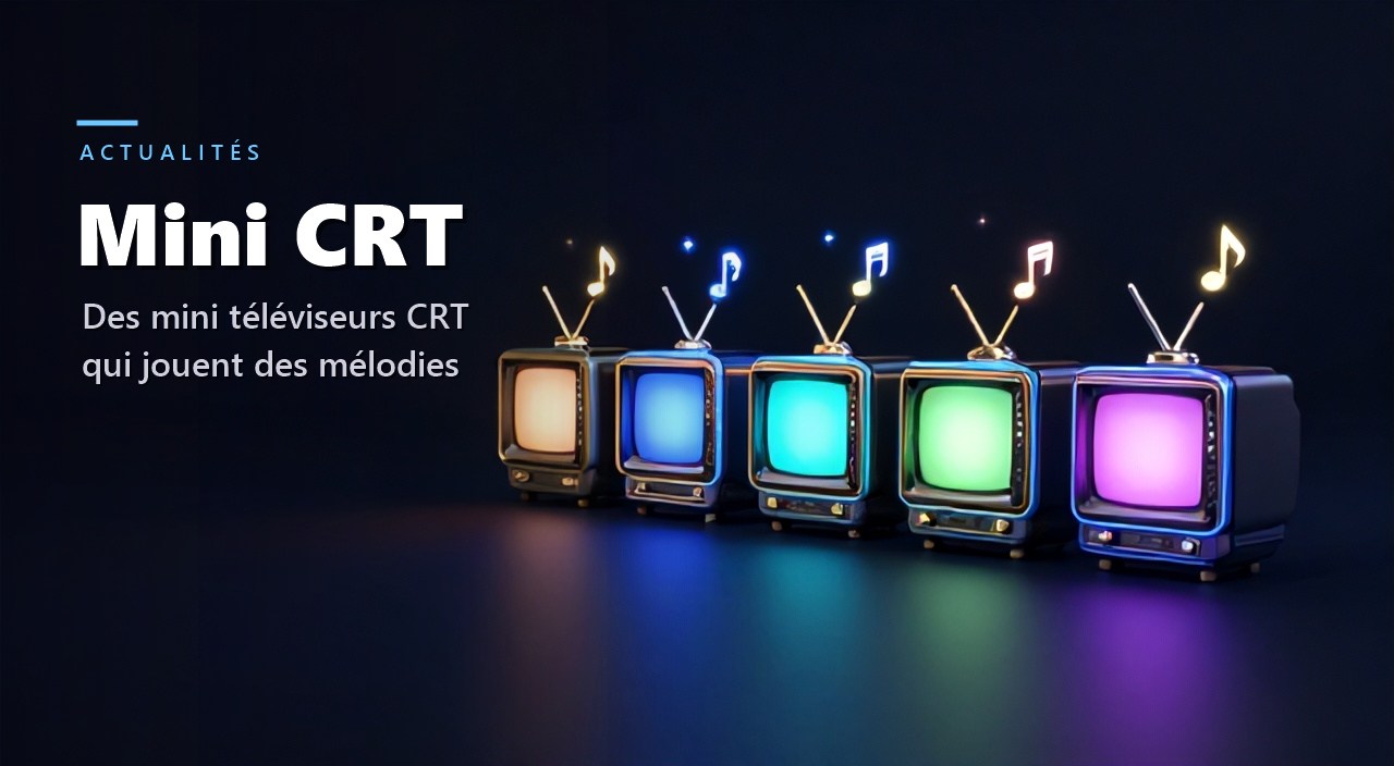 Square Enix miniaturise le CRT avec six petits téléviseurs Final Fantasy qui jouent leurs thèmes