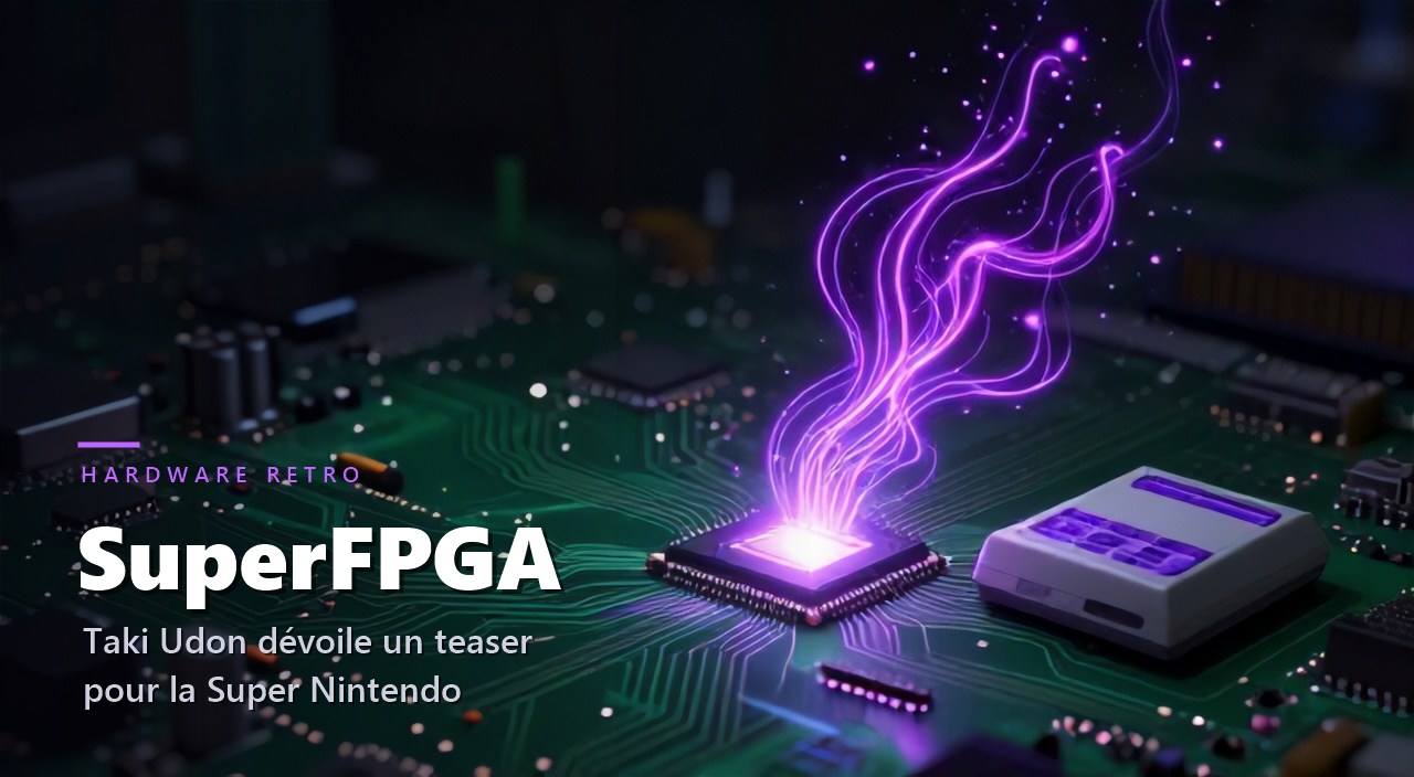 Taki Udon laisse entrevoir une console SuperFPGA pour la Super Nintendo