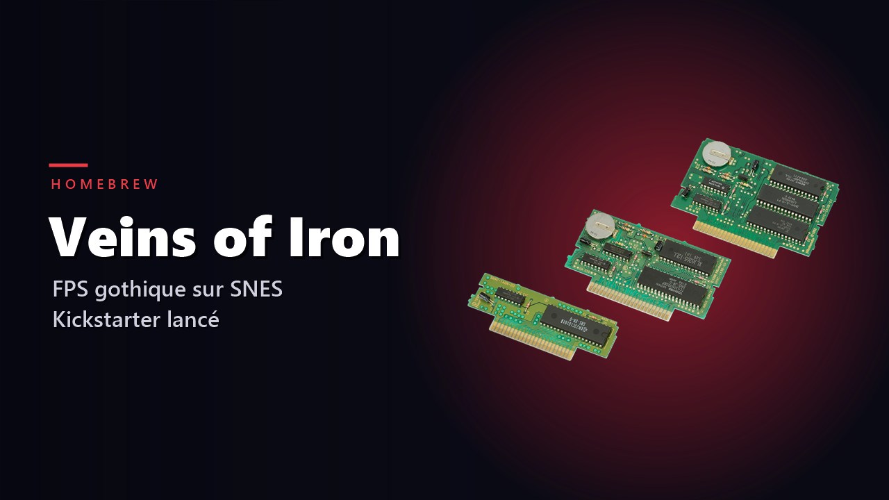 Veins of Iron : un FPS gothique à la Wolfenstein 3D pour Super Nintendo lance son Kickstarter